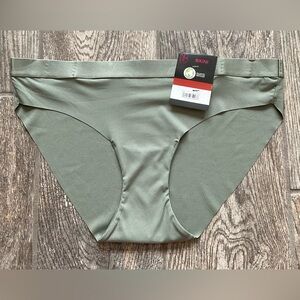 New Nobo No Boundaries Micro Rib Free Cut Bikini Panties You Pick Size Wild Sage